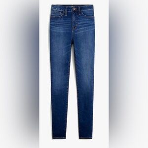 J. Crew Medium Blue High Rise 10’ Skinny Jeans